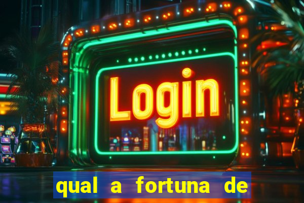 qual a fortuna de tiago leifert