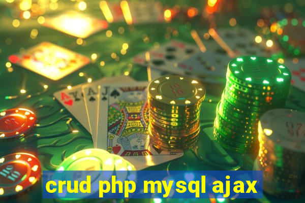 crud php mysql ajax