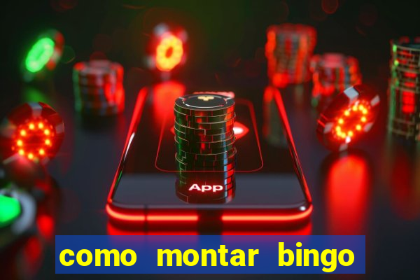 como montar bingo brinquedos toia