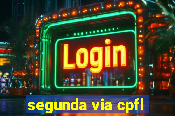 segunda via cpfl