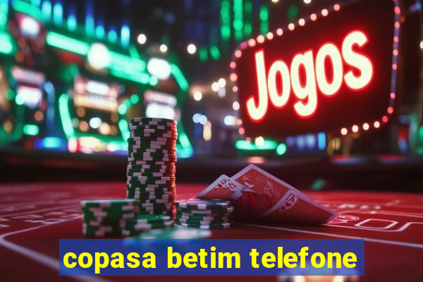 copasa betim telefone