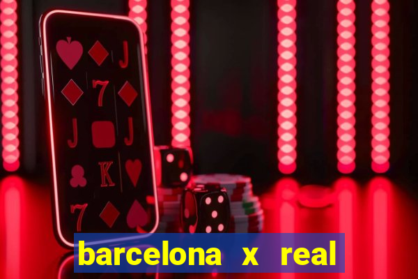 barcelona x real madrid ao vivo futemax