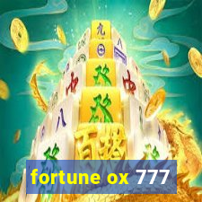 fortune ox 777