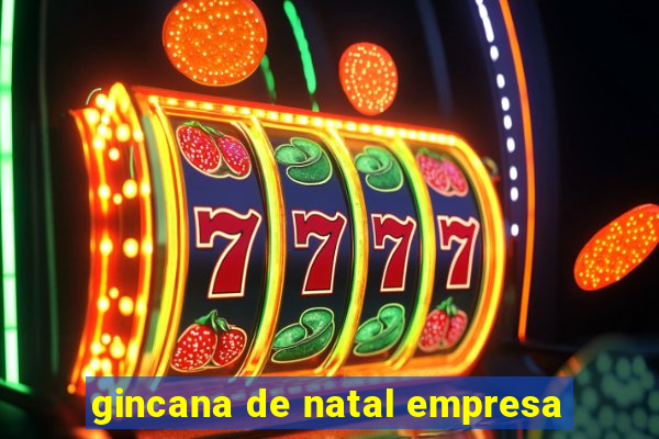 gincana de natal empresa