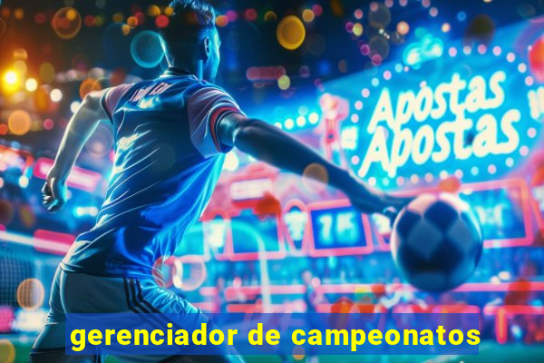 gerenciador de campeonatos