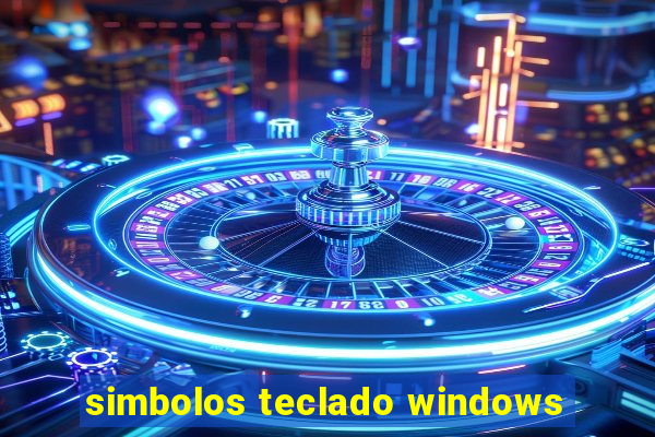 simbolos teclado windows