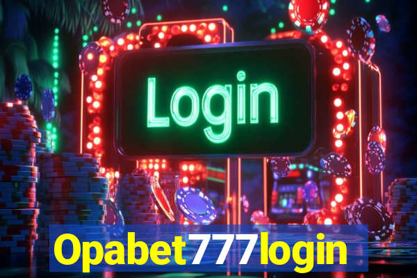 Opabet777login