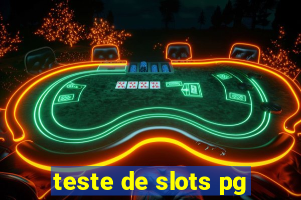 teste de slots pg