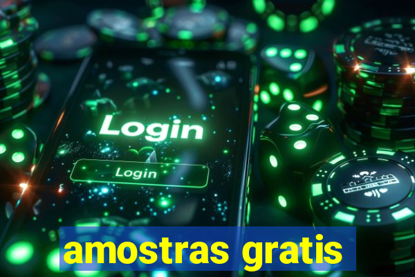 amostras gratis