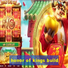 honor of kings build