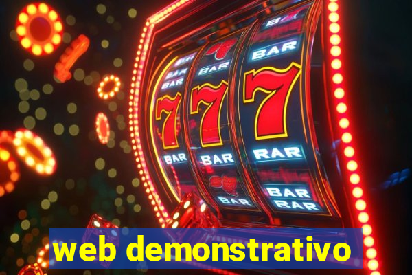 web demonstrativo