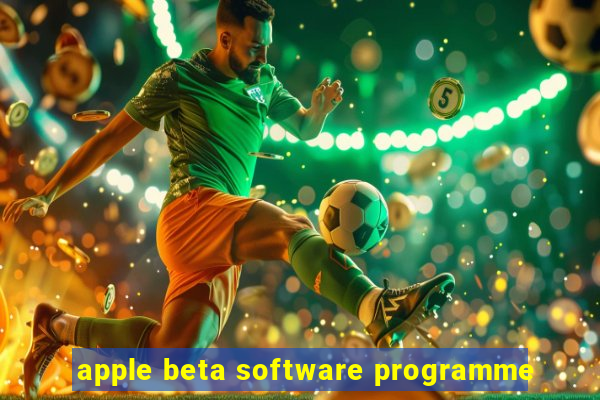 apple beta software programme