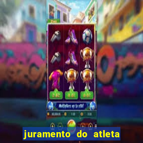 juramento do atleta jogos internos