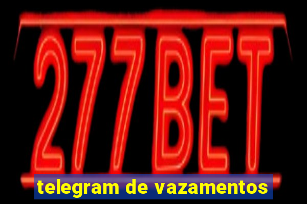 telegram de vazamentos