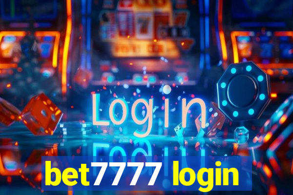 bet7777 login