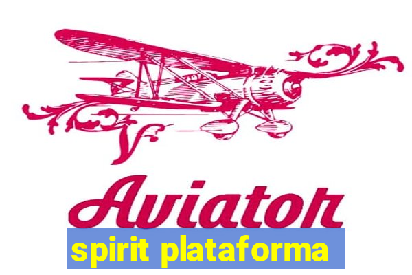 spirit plataforma