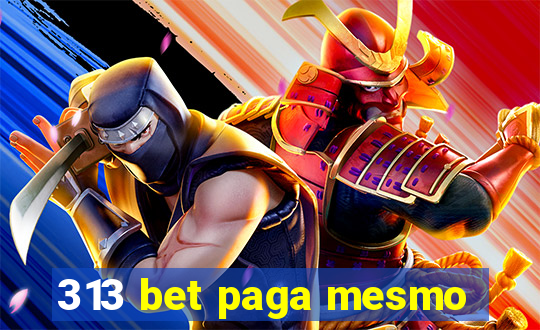 313 bet paga mesmo