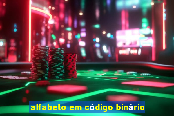 alfabeto em código binário