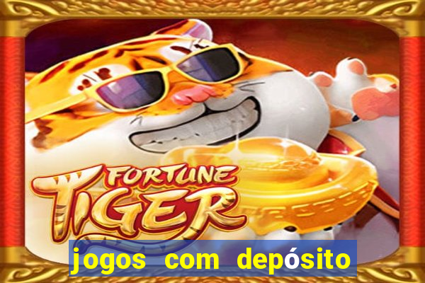 jogos com depósito de 50 centavos