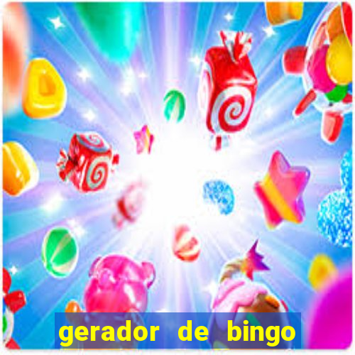 gerador de bingo de palavras