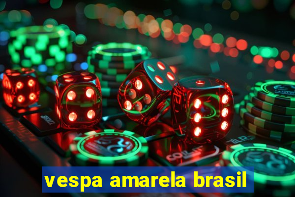 vespa amarela brasil